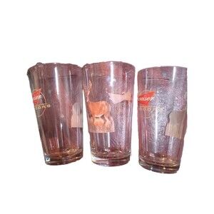 Budweiser Outdoors Set Of 3 Beer Water Glasses